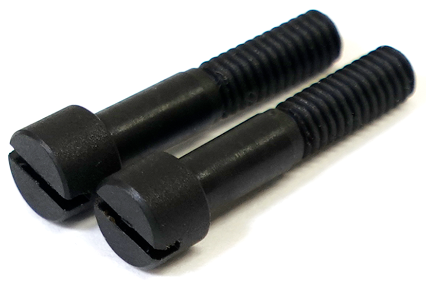 Ebonite screws for cartridge